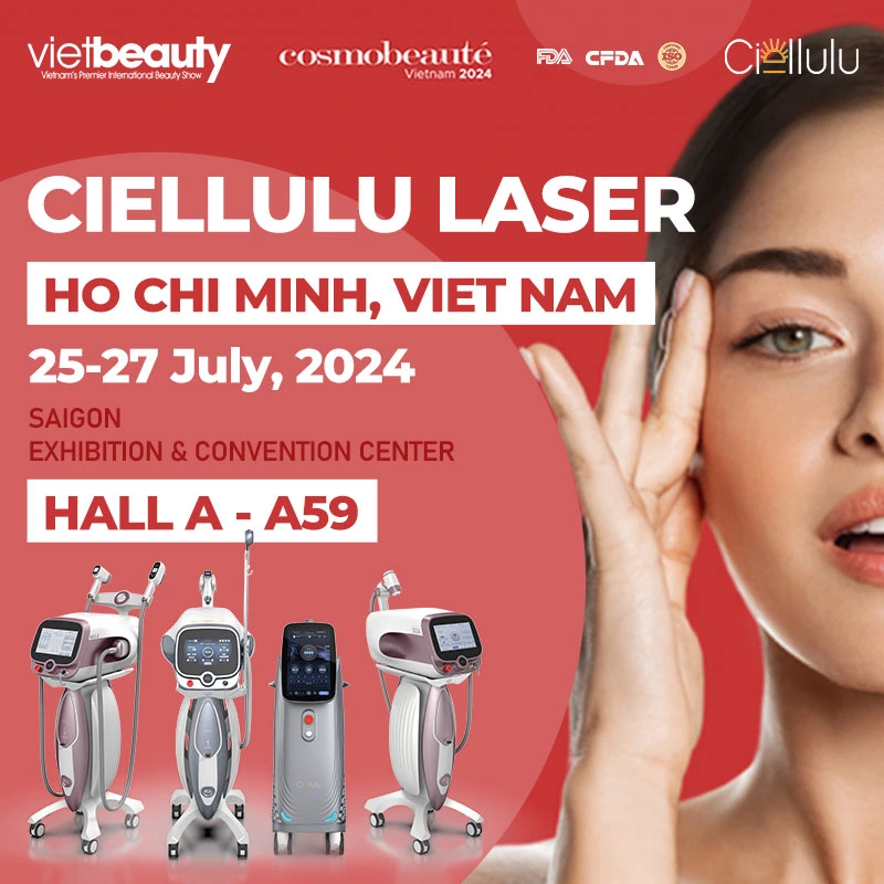 Invitación a Vietbeauty 2024: Únase a Ciellulu Laser en la principal feria comercial de belleza de Vietnam